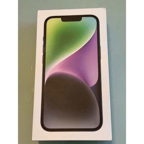 Apple iPhone 14 128GB Midnight Black (Metro By T-Mobile) NEW SEALED - Picture 1 of 4